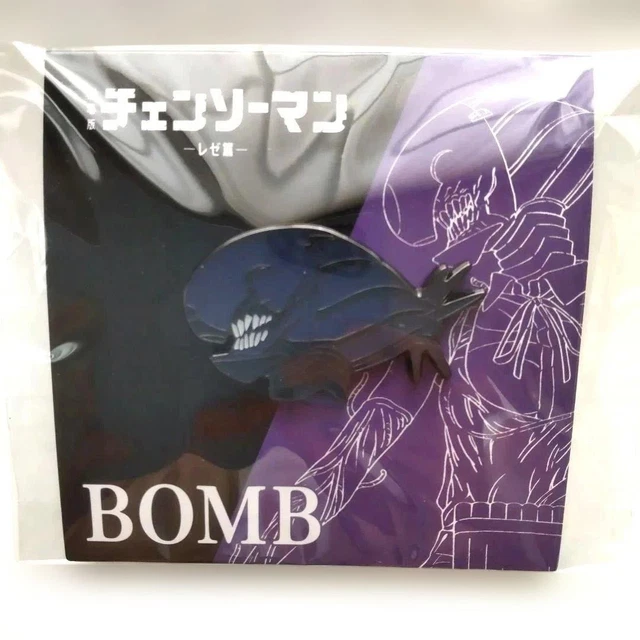 CHAINSAW MAN REZE Arc Bomb Pin Badge Pins Motif Design Pins [Unused] £ ...
