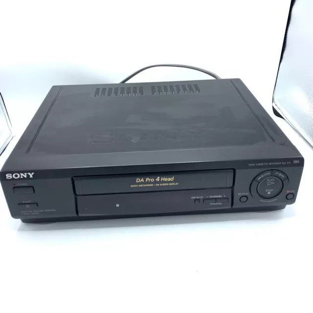 Sony SLV-478 Video Cassette Recorder VHS Player DA 4 Pro Head