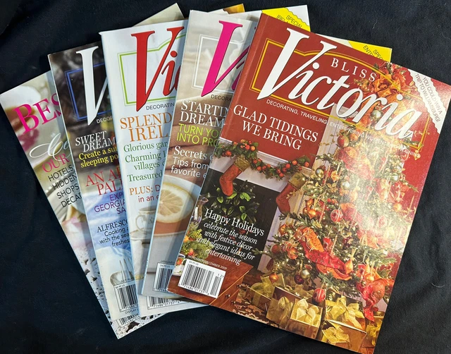 Victoria Bliss Magazine - Best of/Travel/Ireland/Entrepreneur/Holiday Lot of 5
