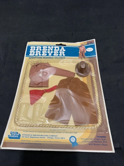 mVintage Brenda Breyer Horse Doll Clothes #502 Western Riding Outfit