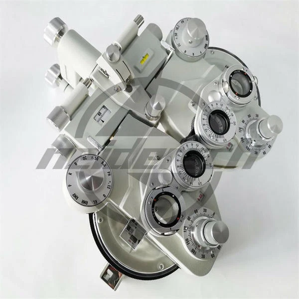 1PC Minus Manual Phoropter Vision Tester Optometry Refractor Creamy White Color