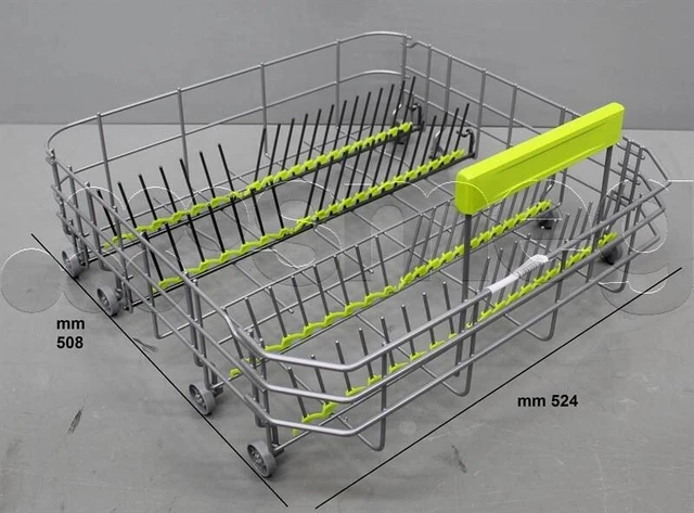 Guida Cesto Inferiore Sinistro Per Lavastoviglie Candy | Ricambio Compatibile Con Codice 41017656 | Per Modelli Multiple - Foto 8