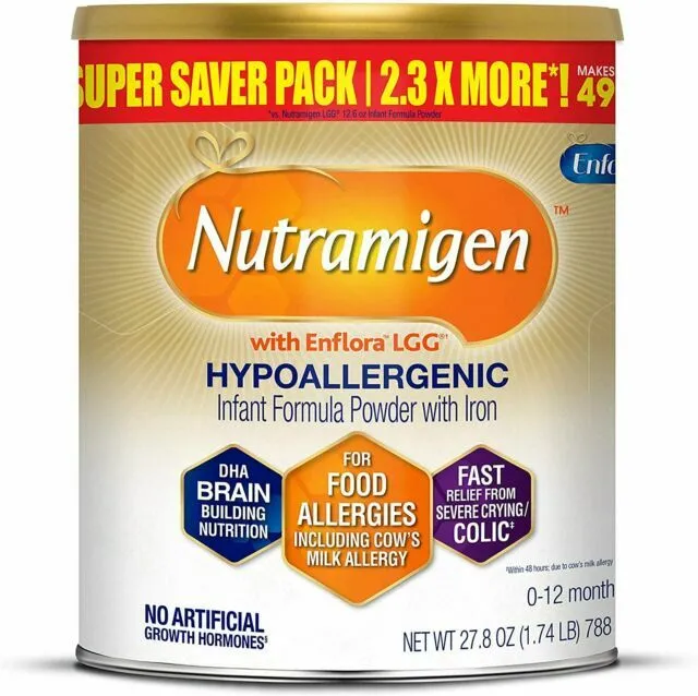 1  can Enfamil with Enflora LGG Hypoallergenic Infant Powder Formula 27.8 oz.