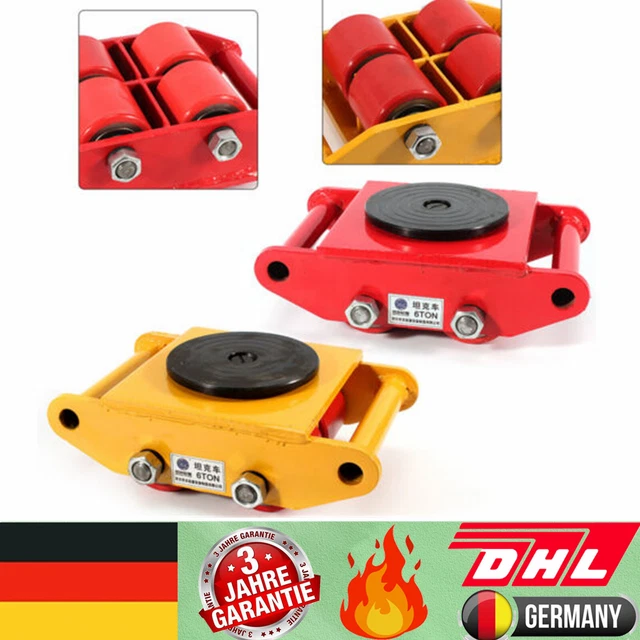 Set rulli blindati 6T telaio di trasporto rulli di trasporto scooter industriale scooter nuovo