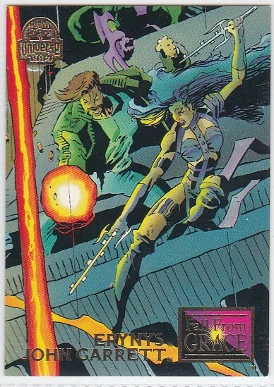 N) 1994 Marvel Universe Comics Card Fall from Grace Erynys John Garrett #69