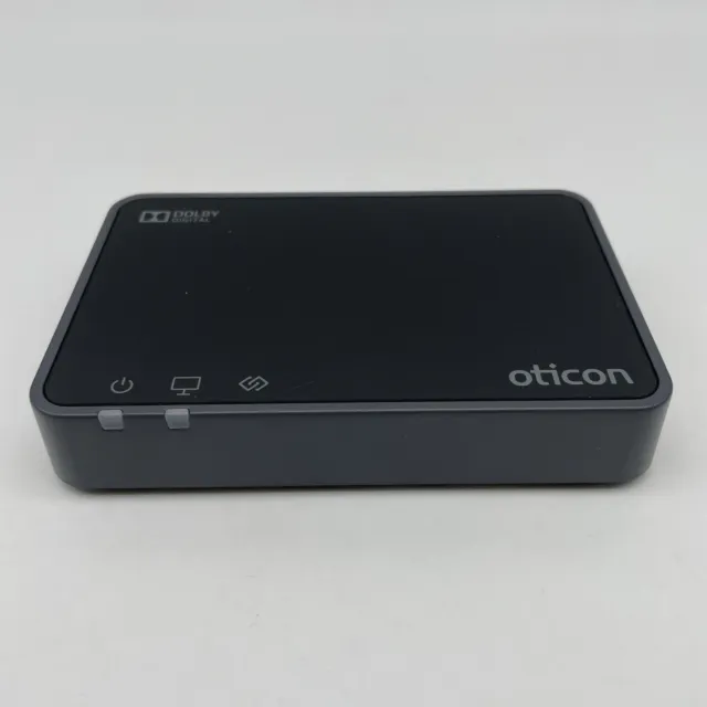 Adaptador de TV Oticon 3.0 TVA3 ConnectLine audífono Bluetooth solo base Dolby