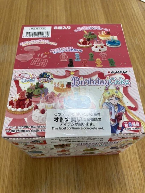 Sailor Moon Birthday Cake Re-Ment Types