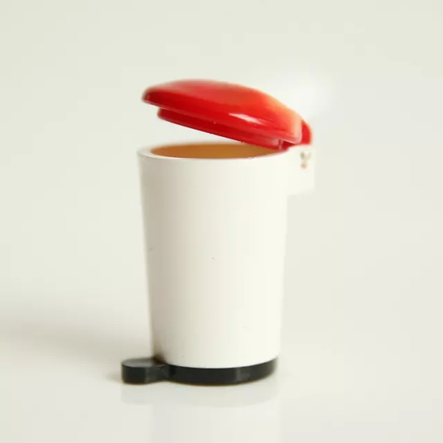 Dollhouse 1:12 Scale Garden bin Waste can Rubbish Kitchen Miniature Accessories Dollhouse 1:12 Scale Garden bin Waste can Rubbish Kitchen Miniature Accessories