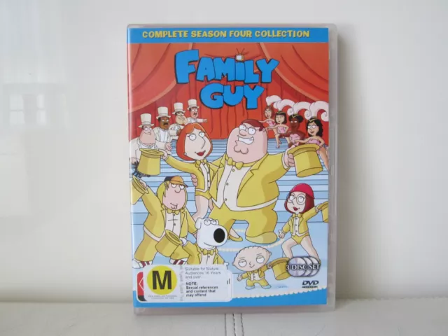 Family Guy DVDs to choose from