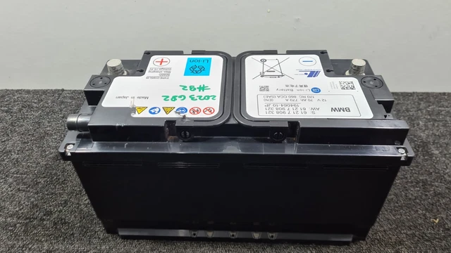 GENUINE BMW M3 M4 G80 G82 G83 LITHIUM ION BATTERY 70 Ah 770A 7908321 £ ...