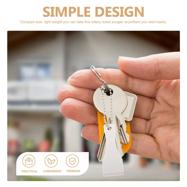 5 PIECES SCRAPER for Pottery Tickets Labeling Stickers Scratch off £31.