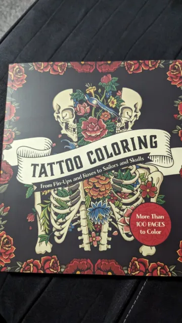 Tattoo Coloring - Editors of Chartwell Books - Free Tracked Delivery (Q)
