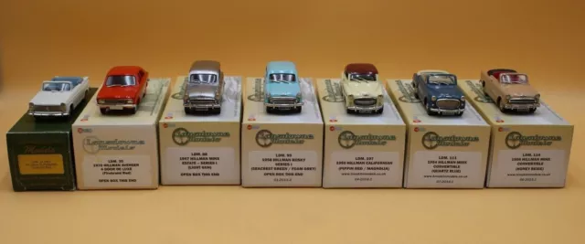 Assorted Lansdowne Models - Hillman Model Cars 1:43