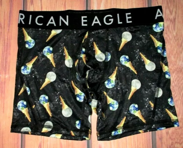NWT AMERICAN EAGLE Flex Boxer Brief/Trunk Underwear 9 Inseam Sz