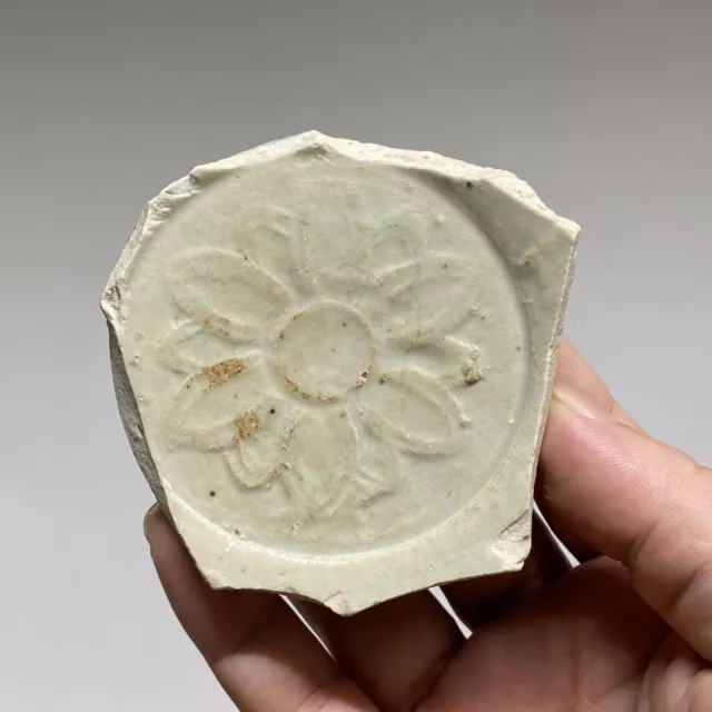 Ancient Chinese Song dynasty Hutian kiln porcelain shard 宋代湖田窑瓷片标本