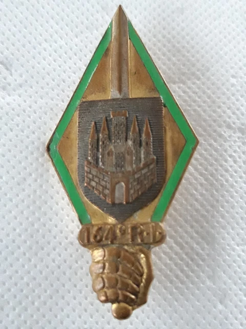 164 R Ii INSIGNE MILITAIRE 164°RÉGIMENT d'infanterie EUR 3,50 - PicClick FR