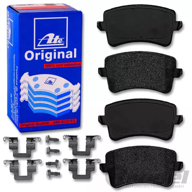 ATE BREMSBELÄGE HINTEN für AUDI A4 8K B8 + A5 8T 8F + Q5 8R auch Avant Sportback