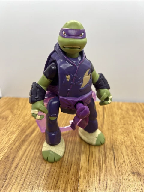 Teenage Mutant Ninja Turtles Battle N Throw DONATELLO Action Figure 2013 Loose