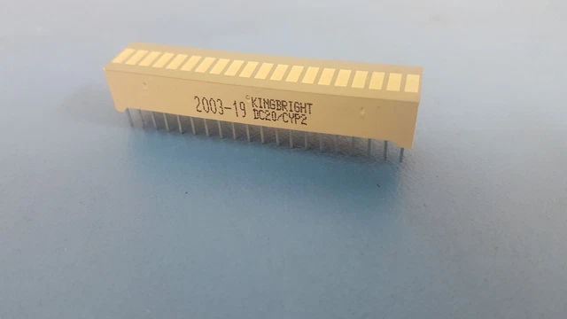 LED 20-SEGMENTS BARGRAPH Array for VU METER Driver Arduino Bar Graph £