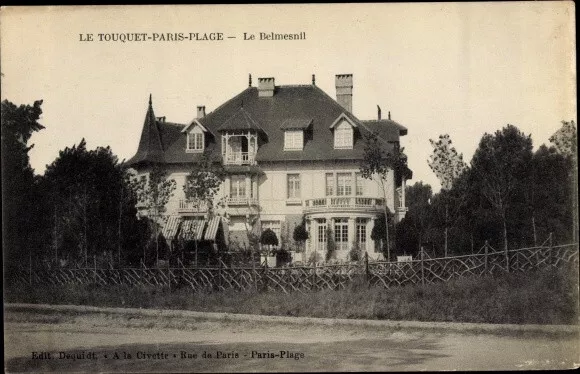 FRANCE POSTCARD 1916, Le Touquet-Paris-Plage, Pas de Calais, The ...