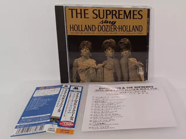 The Supremes– The Supremes Sing Holland-Dozier-Holland CD (2013) Japan, Reissue