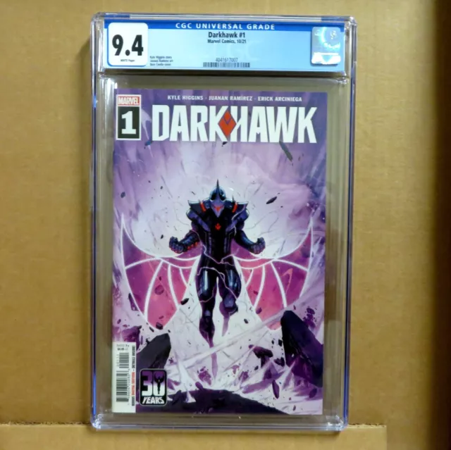 DARKHAWK #1 CGC Graded 9.4 Marvel Comics 2021