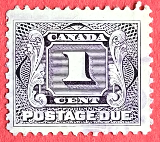 Canada Stamp J1 First Postage Due Issue Used