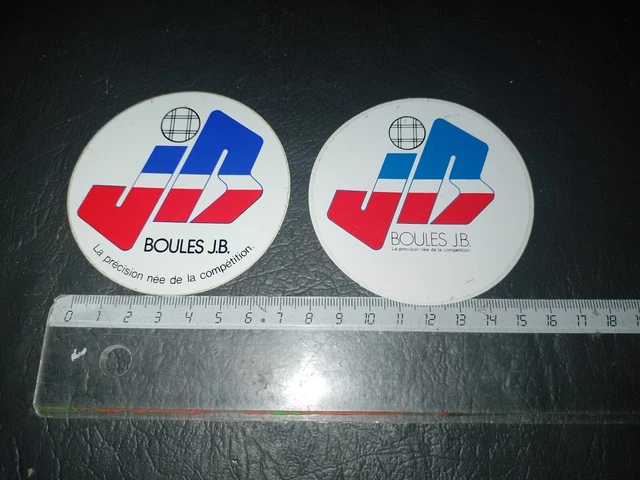 2 Boules De Pétanque JB XJBX - Inox Strié, Poids 740g, Diamètre 75 - Fabriquées En France