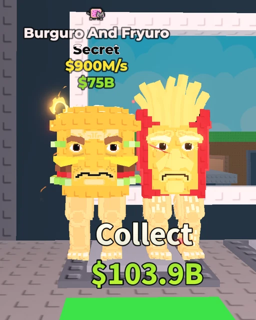 BURGURO AND FRYURO 900M/s 🔥Steal A Brainrot SAB 🔥 FAST