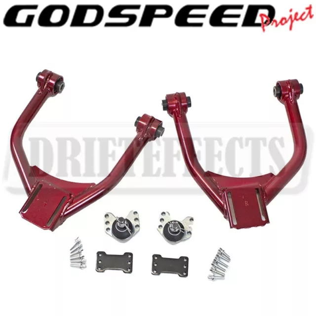 Godspeed Adjustable Front Upper Camber Arms Kit For Dodge Charger RWD 2006-23