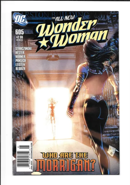 Wonder Woman#605 Rare late DC Newsstand 2011 Low print run FN+ 6.5 JMStraczynski
