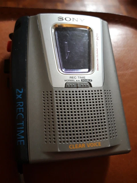 Micro-cassette Sony My First Sony TCM 4300 – Vintage, Pour Pièces (ne Fonctionne Pas)