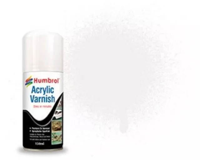 Humbrol Acrylic Spray Vernis No.35 Vernis Gloss (150ml) AD6035 Modélisme