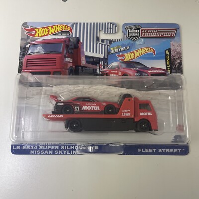 hot wheels team transport nissan skyline r34