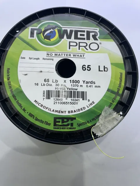 SHIMANO POWER PRO Braided Line *All Sizes & Colours* Pike Lure