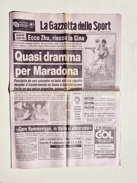 La Gazzetta Dello Sport 25 Juillet 1962 Trophée Cougnet Altopascio Paola Saini Beneck, Journal Original