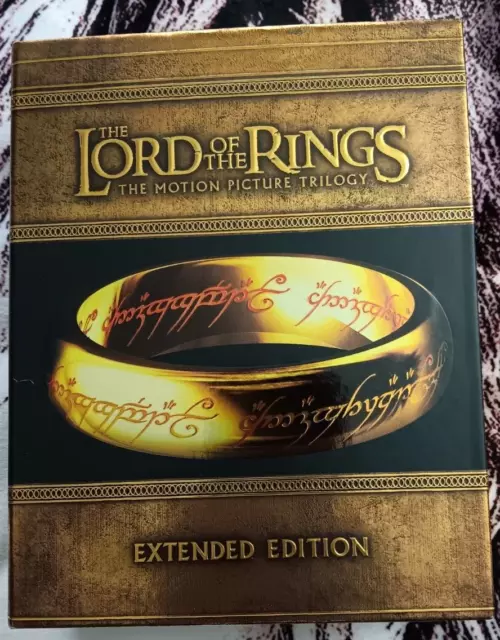 2012 The Lord of the Rings Motion Picture Trilogy Extended Editions Blu-Ray Set