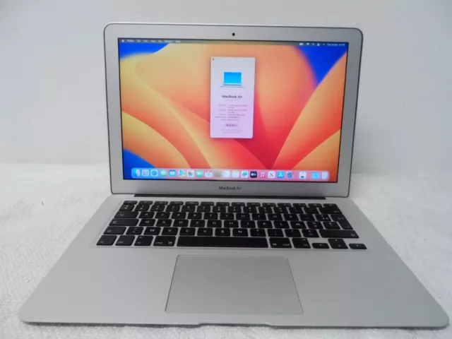 Apple MacBook Air A1369 2011 13" Core i5 1,70 GHz 4GB 256GB SSD OSX Sonoma