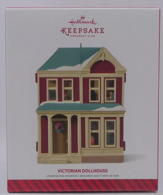 2014 Hallmark ~ VICTORIAN DOLLHOUSE ~ Member Exclusive ~ NIB - Ships FREE