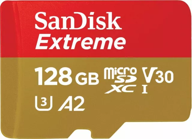 SanDisk Extreme Micro SD Card U3 32GB 64GB 128GB 4K Memory For GoPro HERO Camera