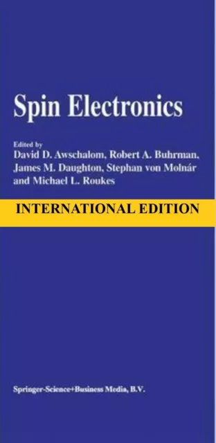 SCHNELLER VERSAND - Spin Electronics von Awschalom, Internationale Ausgabe