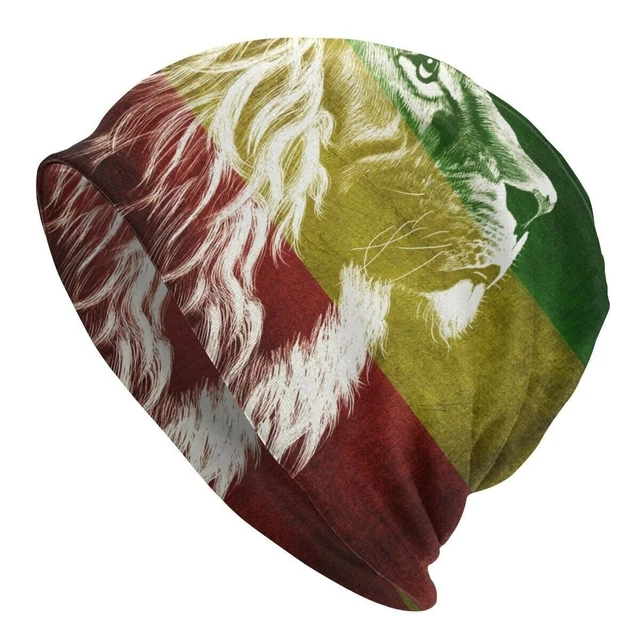 Bonnet Hats King of Judah Rastafarian Rasta Lion Beanies Caps Jamaica Flag Proud