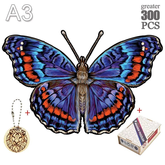Butterfly Jigsaw Puzzle Children Adults Educational Intellectual Birthday Gifts 3