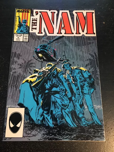 The’Nam#6 Incredible Condition 9.4(1987) Micheal Golden Art!!