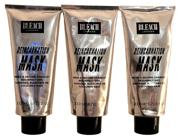 BLEACH LONDON Reincarnation Mask ~ 3 x 200ml