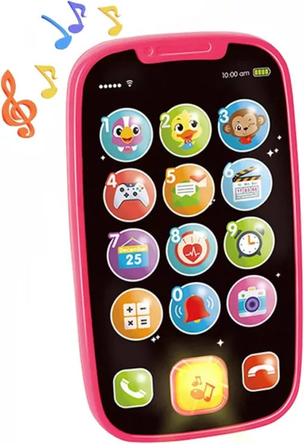 Baby Toys 12-18 Months Development Toys for 1 Year Old Girl Gifts, Baby Phone B