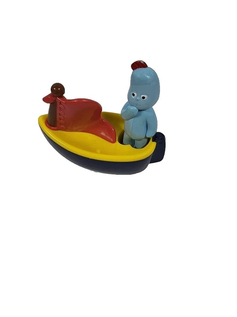 IN THE Night Garden IgglePiggle Push Along Boat With Removable