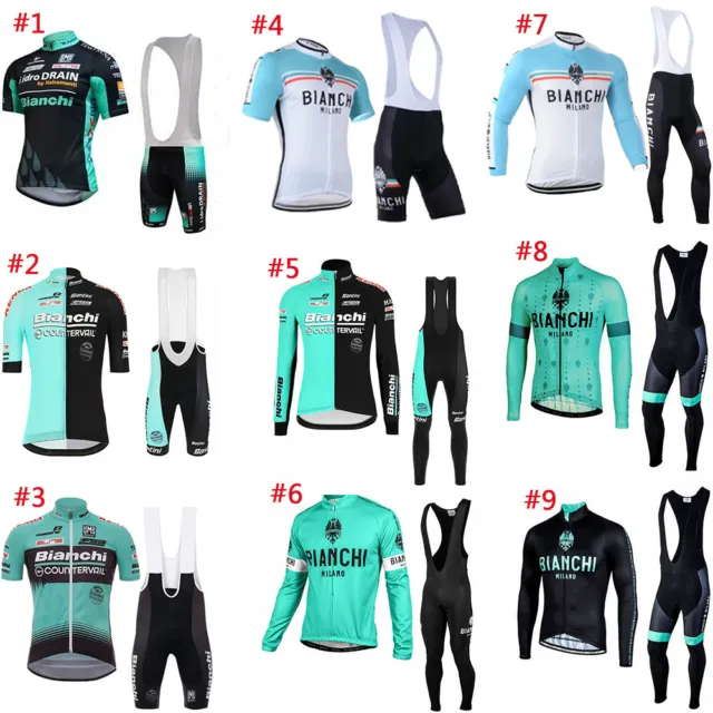 Radtrikot Sets Herren Fahrradtrikot Bike Team Rennrad Fekleidung MTB Shirt Set