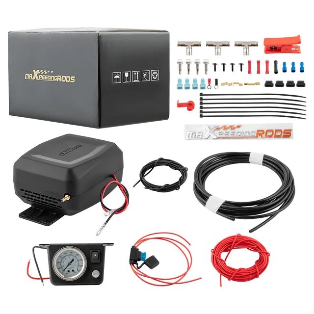Air Compressor Suspension Springs Controller Kit for Universal Vans Pickups