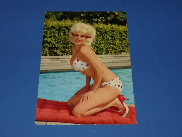 CPA JAYNE MANSFIELD CINEMA ACTRICE 60's MOVIE STAR HOLLYWOOD